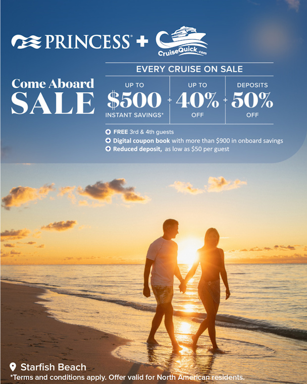 Princess Come Aboard Sale